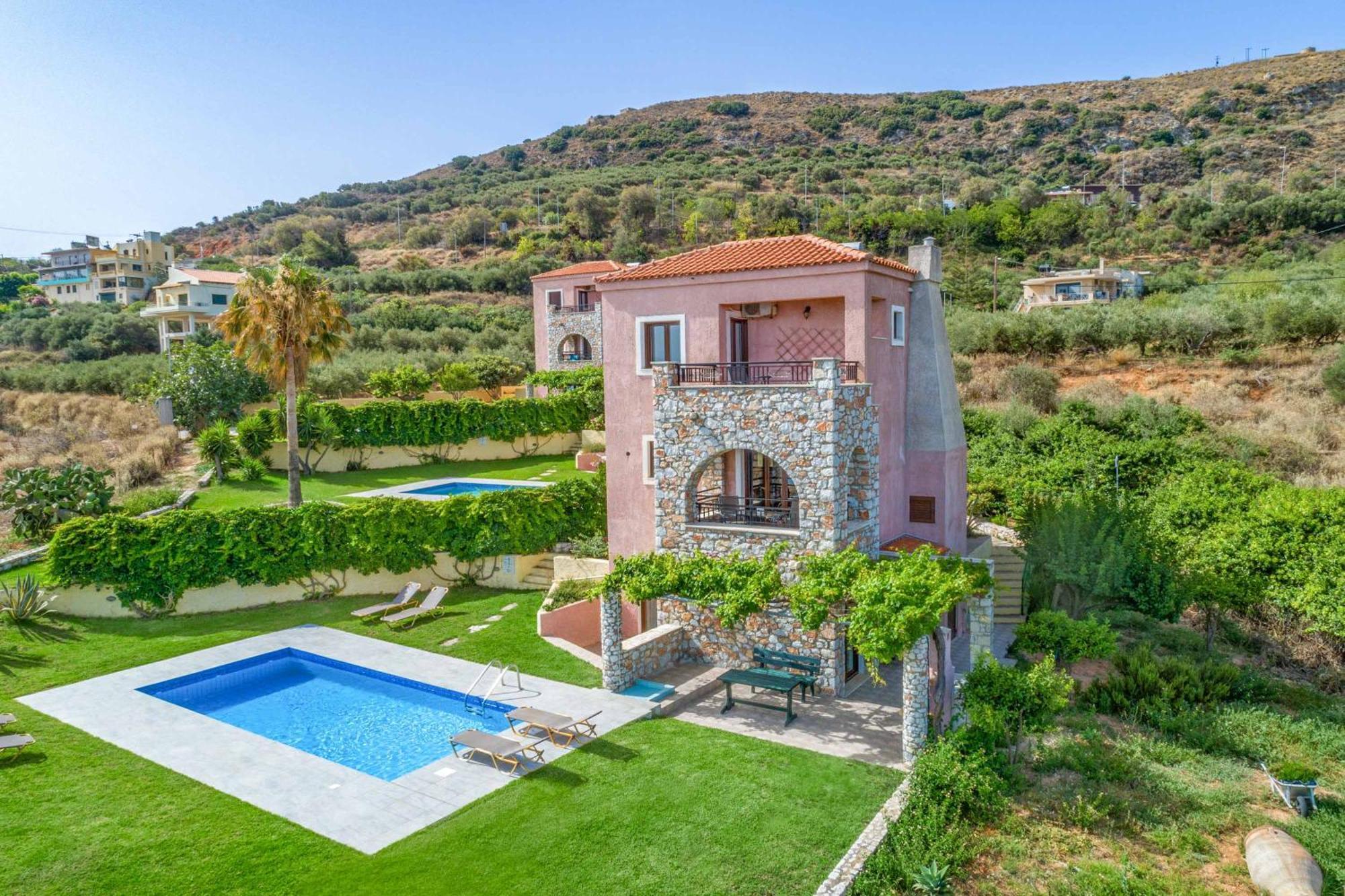 Villa Aptera Kalámion Exterior foto